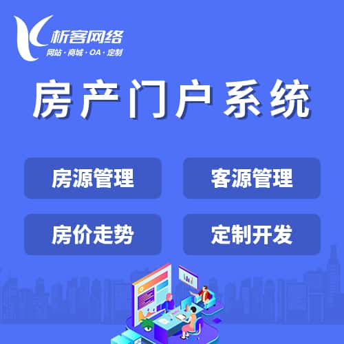 白银房产门户系统