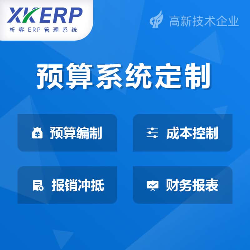 白银财务预算管理系统
