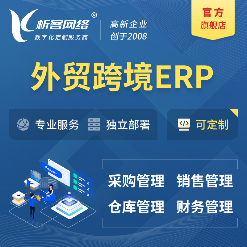 白银外贸跨境ERP软件生产海外仓ERP管理系统